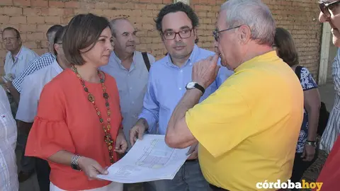 Isabel Ambrosio y Antonio Rojas en el Pabell&oacute;n de la Juventud