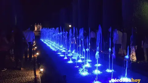 Antiguo espect&aacute;culo de luz y sonido en el Alc&aacute;zar de los Reyes Cristianos
