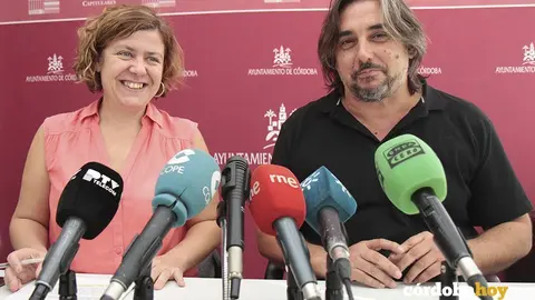 Alba Doblas y Rafael Ib&aacute;&ntilde;ez