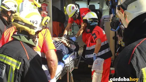 Simulacro de accidente en el Aeropuerto 2