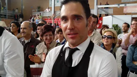 Jos&eacute; Alcobendas cortador de jam&oacute;n de Villanueva de C&oacute;rdoba