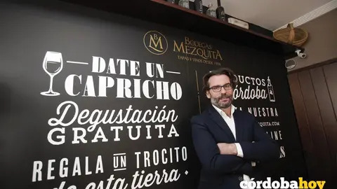 CORDOBA. 10/11/2017. ENTREVISTA A BALDOMERO GAS DE BODEGAS MEZQUITA. FOTO: ROLDAN SERRANO. CORDOBA HOY.