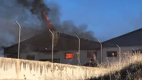 incendio en Aguilar