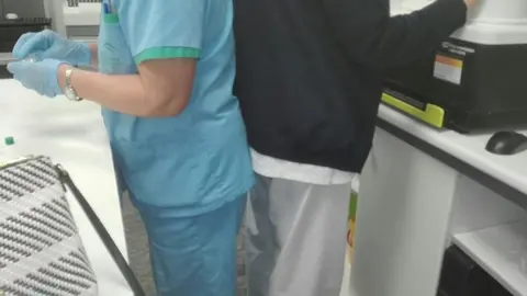 Laboratorio de Urgencias en el Hospital Provincial