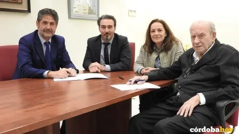 Firma del convenio de colaboraci&oacute;n.