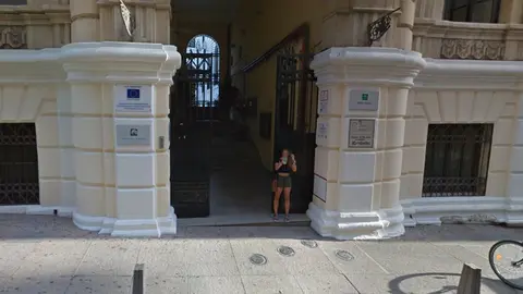 Entrada al IES Maim&oacute;nides, en una imagen de archivo