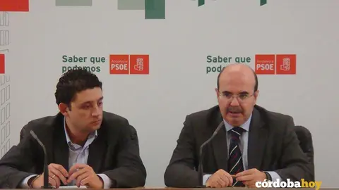 Rafael Velasco junto a Gaspar Zarr&iacute;as