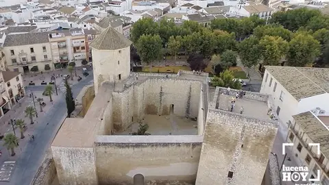 Vista a&eacute;rea del Castillo de Lucena