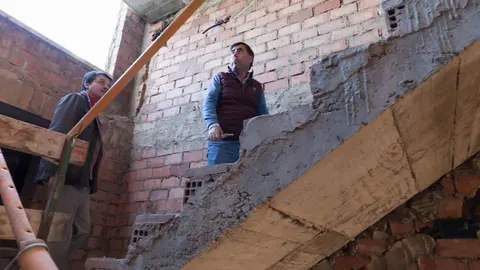 Bellido visita el edificio