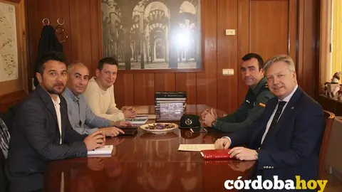 Reunión de la AUGC con el subdelegado