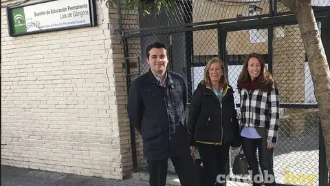 Visita al centro de Educación Permanente Luis de Góngora