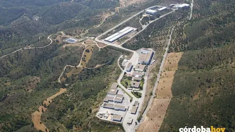 Vista a&eacute;rea de El Cabril. Foto Enresa