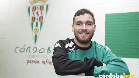 CORDOBA. 01/03/2018. ENTREVISTA A JAVI GALAN JUGADOR DEL CORDOBA CF EN EL ARCANGEL. FOTO: ROLDAN SERRANO. CORDOBA HOY.