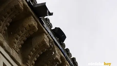 Lluvia en la capital