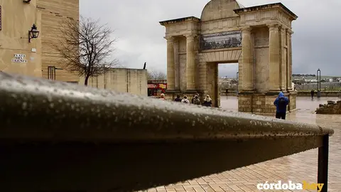 Lluvia en la capital
