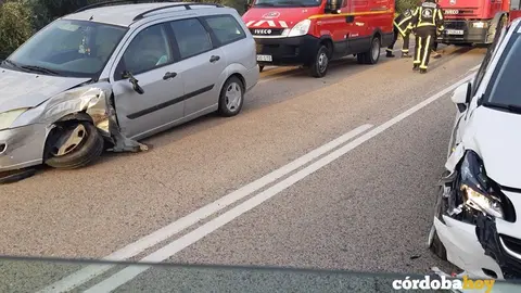Accidente en la N-432, en una imagen de archivo