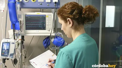 Enfermera del Hospital San Juan de Dios
