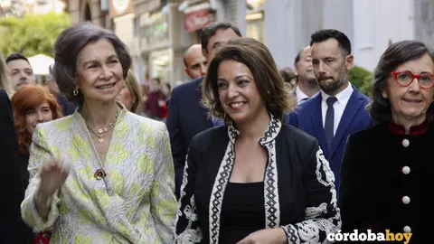 Visita de la Reina Doña Sofía a Córdoba 1
