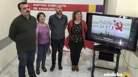 Presentación de la fiesta del PCA