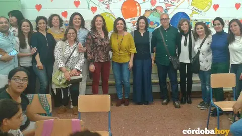 Isabel Ambrosio en el CEIP Antonio Gala 