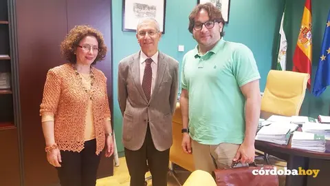 Reuni&oacute;n de la Junta con CEI-A