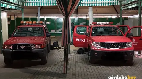 Bomberos en Feria