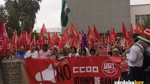 sindicatos protesta