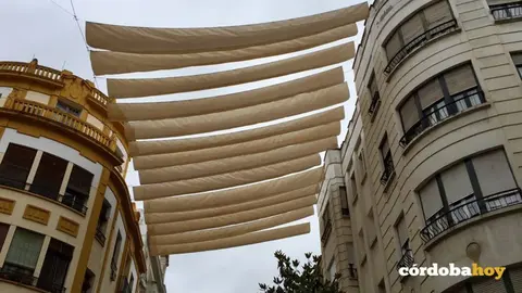 Toldos en el centro 