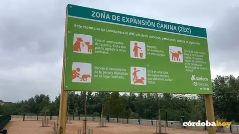 Nuevo parque de esparcimiento canino