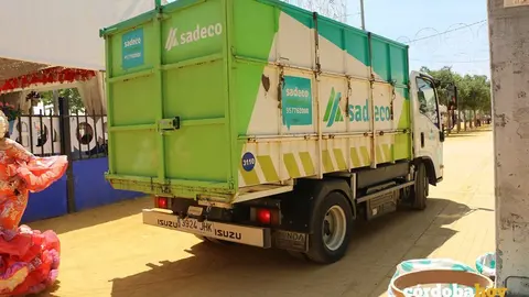 Trabajadores de Sadeco en la Feria de C&oacute;rdoba