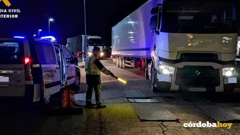 Camiones guardia civil