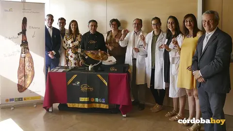 Jam&oacute;n de la DO Los Pedroches en el Hospital San Juan de Dios