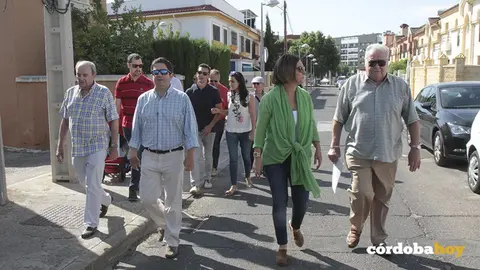 Visita de la alcaldesa a San Rafael de la Albaida