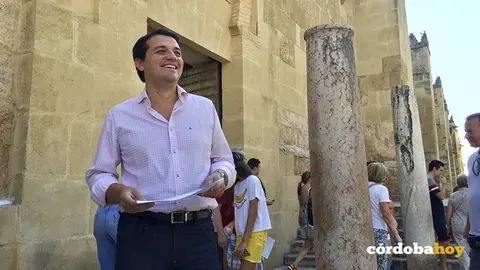 José María Bellido en la Mezquita-Catedral