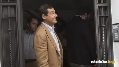 Juan Manuel Moreno en Córdoba
