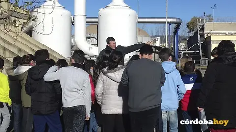 Visitas de escolares a Emacsa