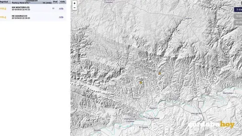 Los dos terremotos en el Alto Guadalquivir