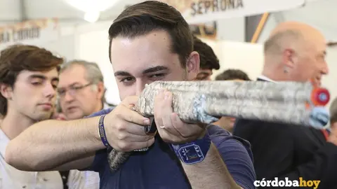 Una edici&oacute;n anterior de Intercaza en el Palacio de La Merced