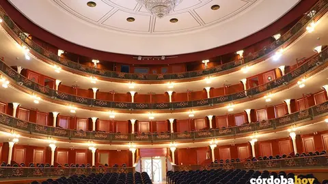 Interior del Gran Teatro de C&oacute;rdoba