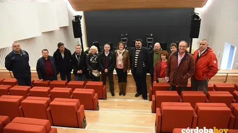 Visita de CCOO y UGT al Palacio de Congresos de la calle Torrijos