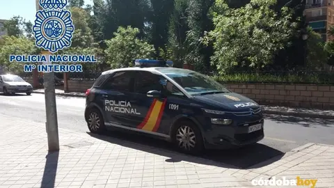 Veh&iacute;culo de la Polic&iacute;a Nacional
