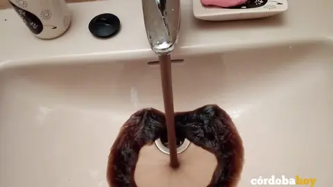 Estado en que sale el agua del grifo en Las Jaras