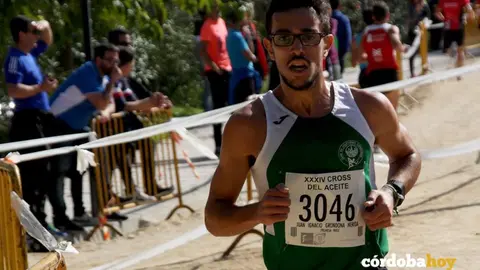 Juan Iganciao Grondona en plena carrera