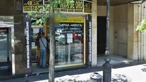 Local de compraventa de oro en Rep&uacute;blica Argentina
