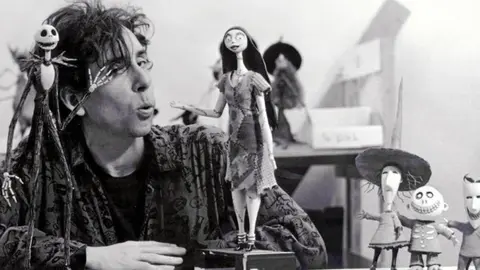 Tim Burton y su mundo de 'Pesadilla antes de Navidad'
