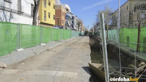 Corte al tr&aacute;fico de Sagunto por obras de Emacsa