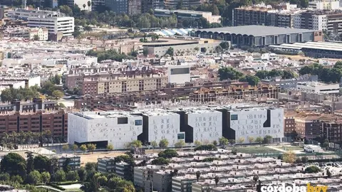 Panor&aacute;mica de la Ciudad de la Justicia vista desde la Sierra