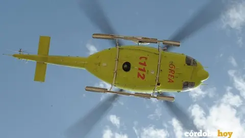 Helic&oacute;ptero del GREA de la Junta de Andaluc&iacute;a