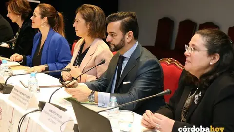 Manuel Alejandro Cardenete, en la mesa de inauguraci&oacute;n de las jornadas de Turismo Cultural