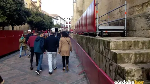 Palcos sobre la Mezquita-Catedral